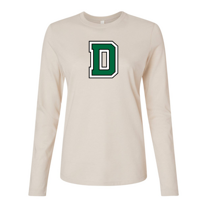 BELLA CANVAS Dartmouth Big Green Jersey Long Sleeve Tee