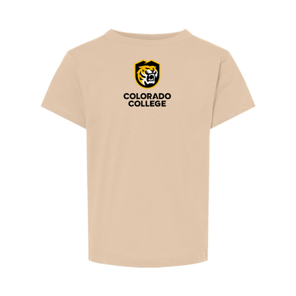 Colorado College Tigers BELLA  CANVAS Toddler Jersey Tee