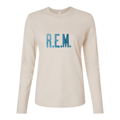 BELLA CANVAS R.E.M. Blue  Jersey Long Sleeve Tee