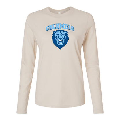 BELLA CANVAS  Columbia Lions  Jersey Long Sleeve Tee