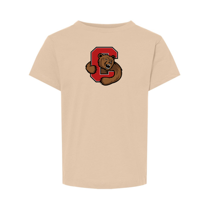 Cornell Big Red BELLA  CANVAS Toddler Jersey Tee