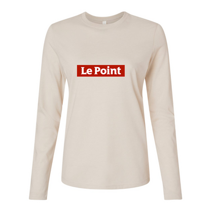 BELLA CANVAS Le Point Jersey Long Sleeve Tee