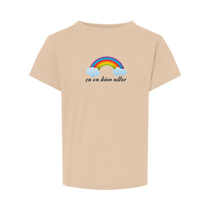 Ça va bien aller BELLA  CANVAS Toddler Jersey Tee