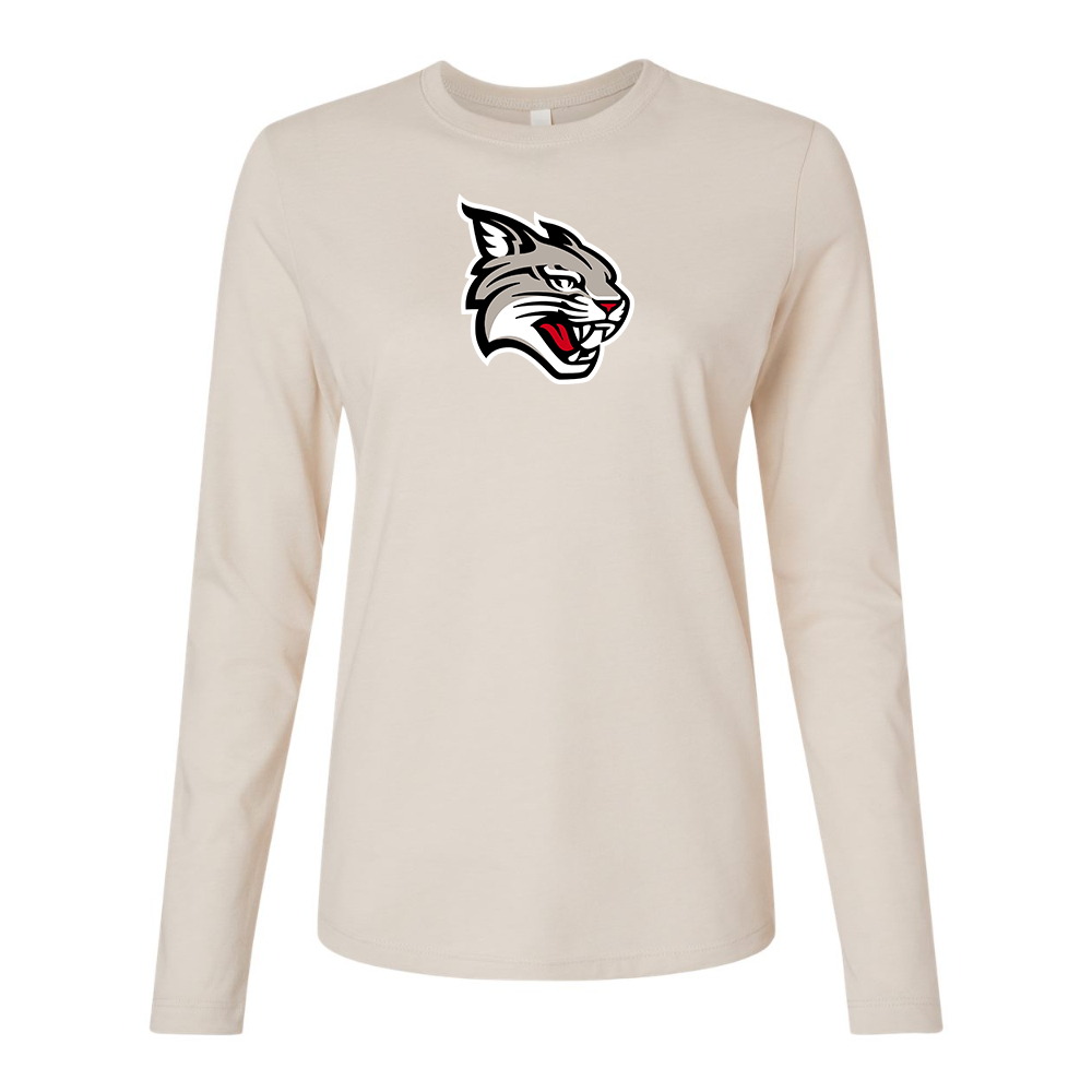 BELLA CANVAS   Davidson Wildcats Jersey Long Sleeve Tee