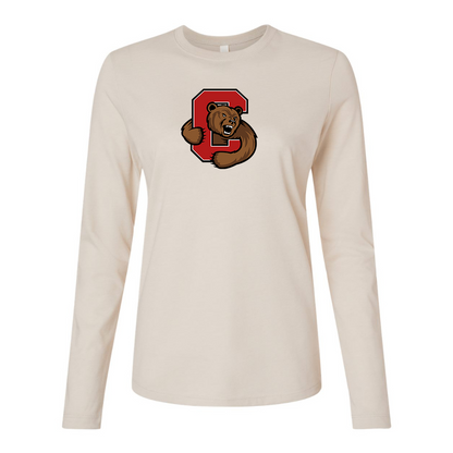 BELLA CANVAS Cornell Big Red Jersey Long Sleeve Tee