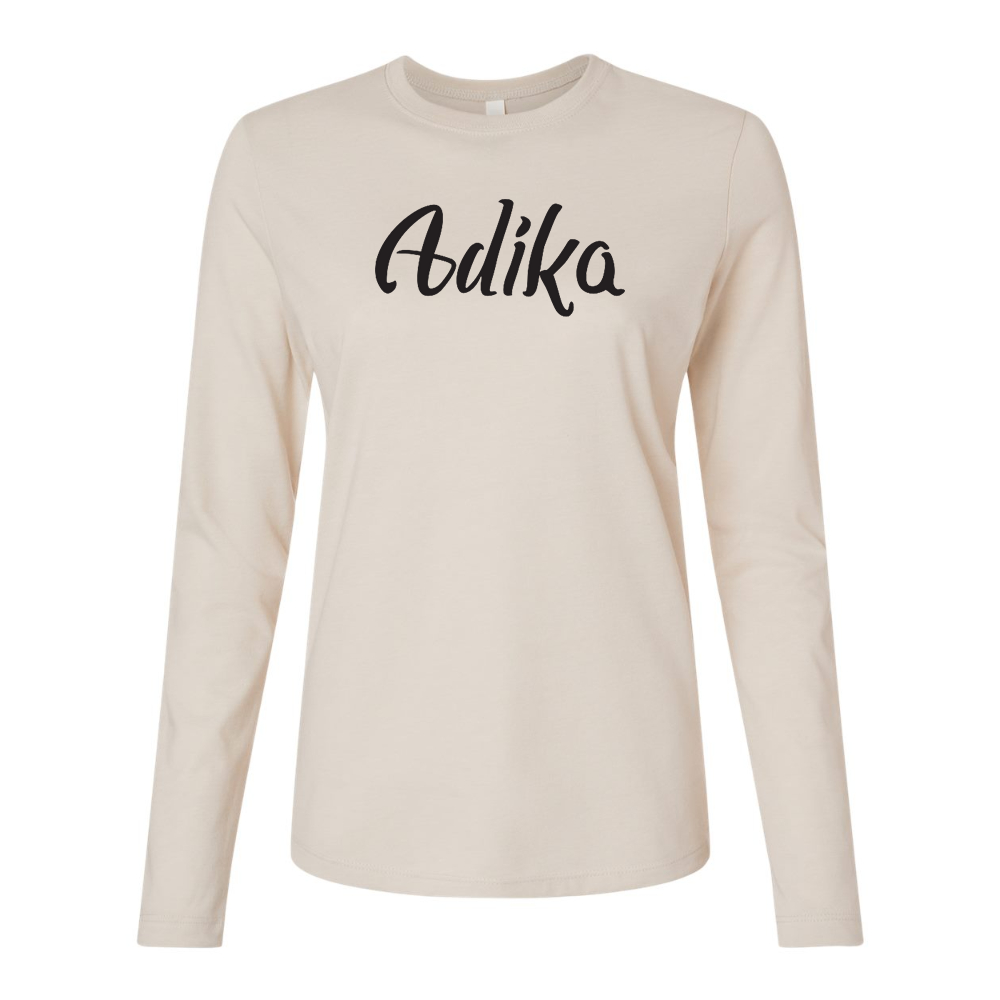 BELLA CANVAS  Adika   Jersey Long Sleeve Tee