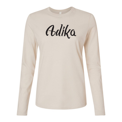 BELLA CANVAS  Adika   Jersey Long Sleeve Tee