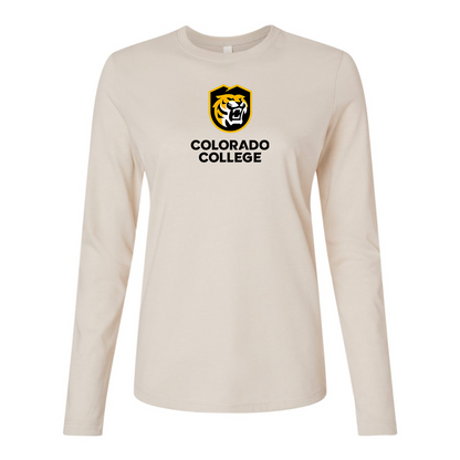 BELLA CANVAS  Colorado College Tigers Jersey Long Sleeve Tee