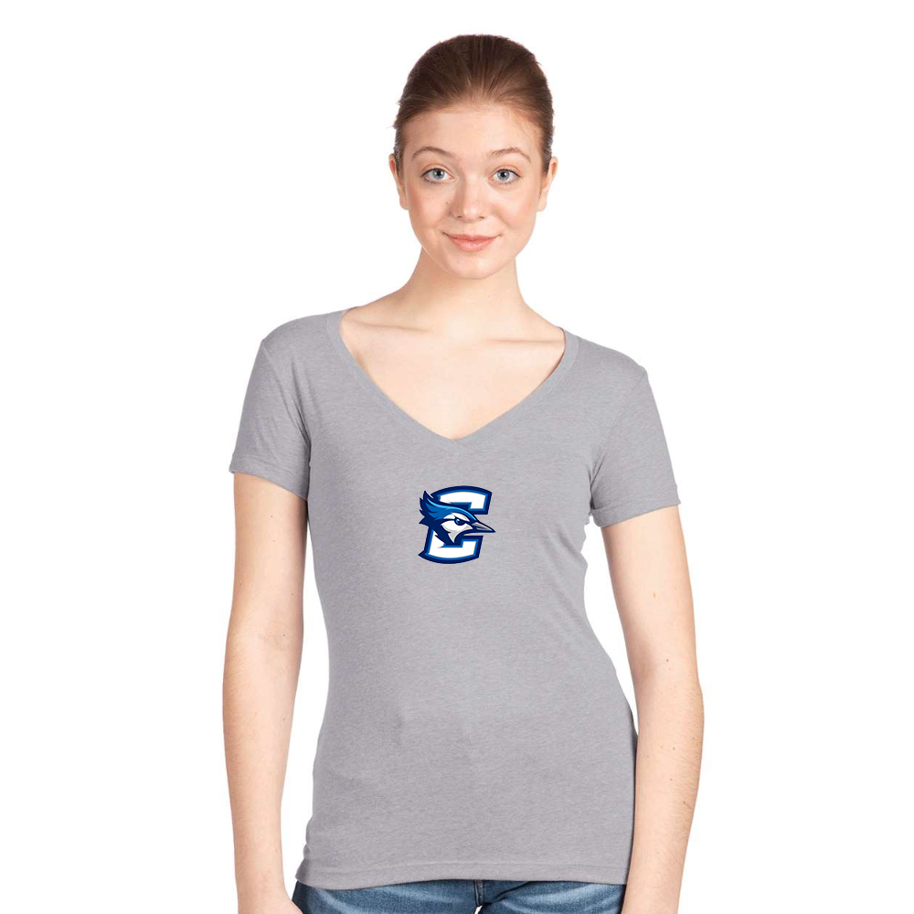 Women's  Creighton Bluejays Next Level V-Neck T-Shirt