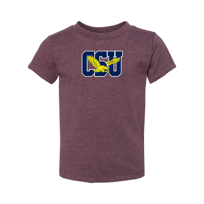 Coppin State Eagles  BELLA  CANVAS Toddler Jersey Tee