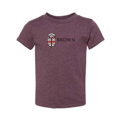 Brown University BELLA  CANVAS Toddler Jersey Tee