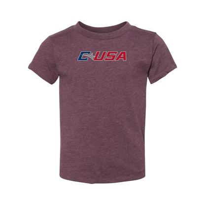 Conference USAl BELLA  CANVAS Toddler Jersey Tee