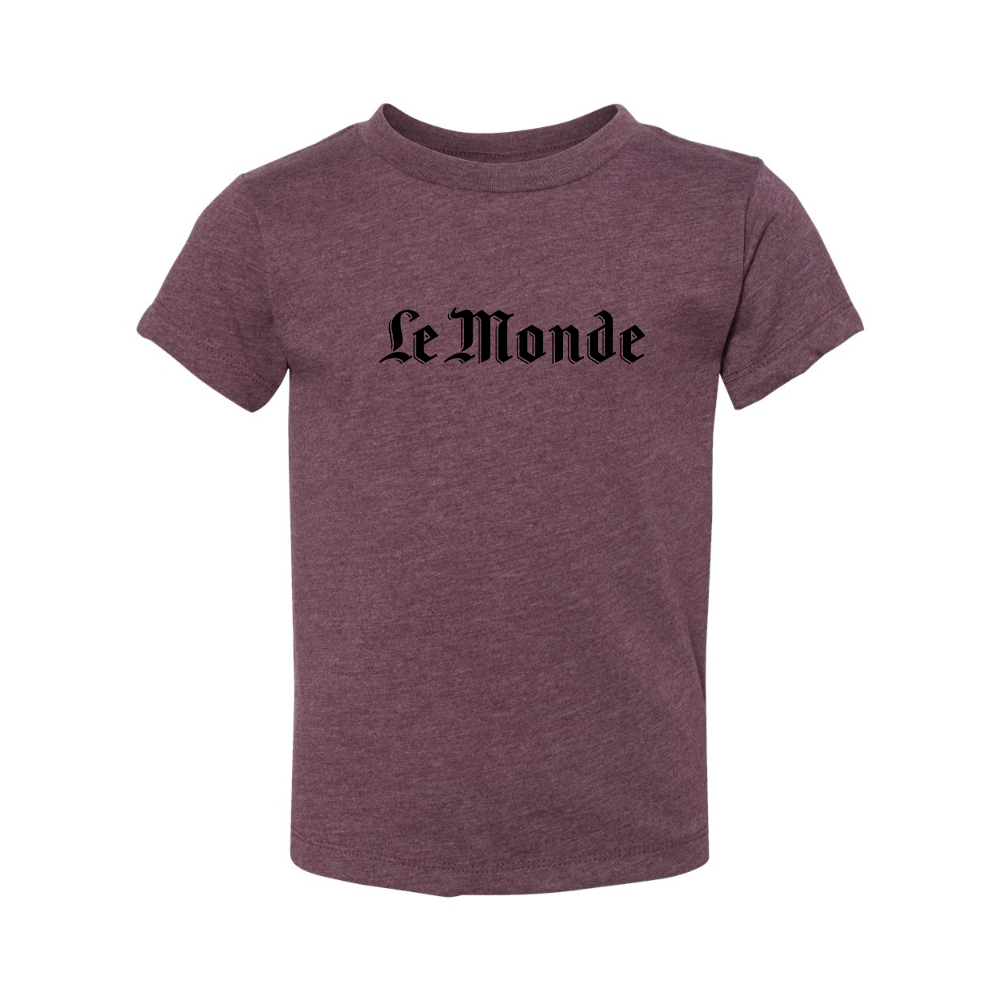 Le Monde BELLA  CANVAS Toddler Jersey Tee