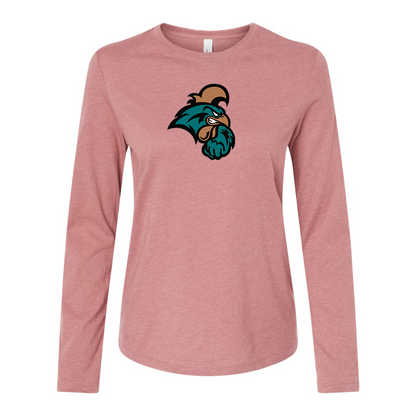 BELLA CANVAS Coastal Carolina Chanticleers Jersey Long Sleeve Tee