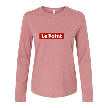 BELLA CANVAS Le Point Jersey Long Sleeve Tee
