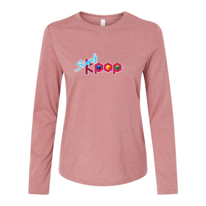 BELLA CANVAS Simply Kpop  Jersey Long Sleeve Tee