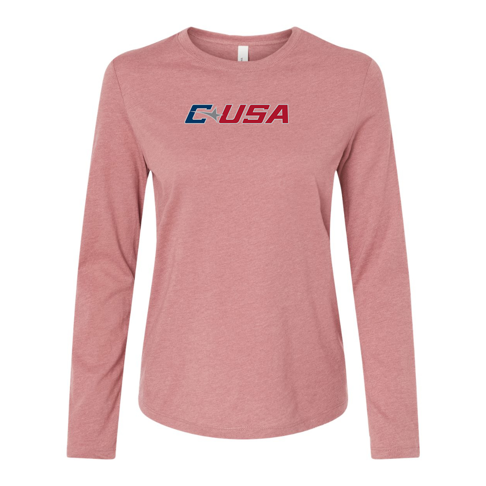 BELLA CANVAS   Conference USAl  Jersey Long Sleeve Tee