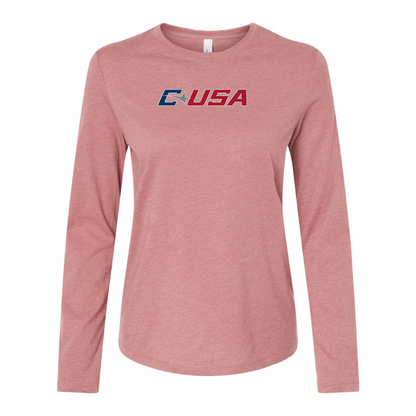 BELLA CANVAS   Conference USAl  Jersey Long Sleeve Tee