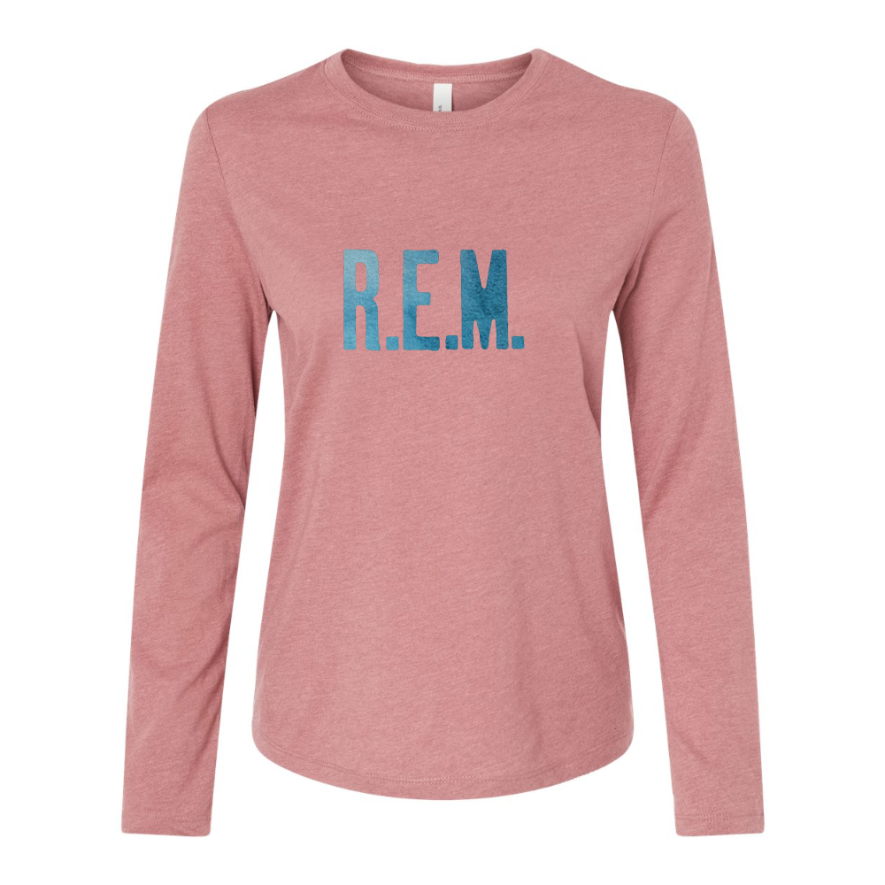 BELLA CANVAS R.E.M. Blue  Jersey Long Sleeve Tee