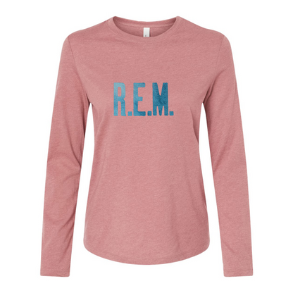 BELLA CANVAS R.E.M. Blue  Jersey Long Sleeve Tee