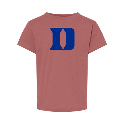 Duke Blue Devils BELLA  CANVAS Toddler Jersey Tee