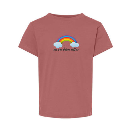 Ça va bien aller BELLA  CANVAS Toddler Jersey Tee