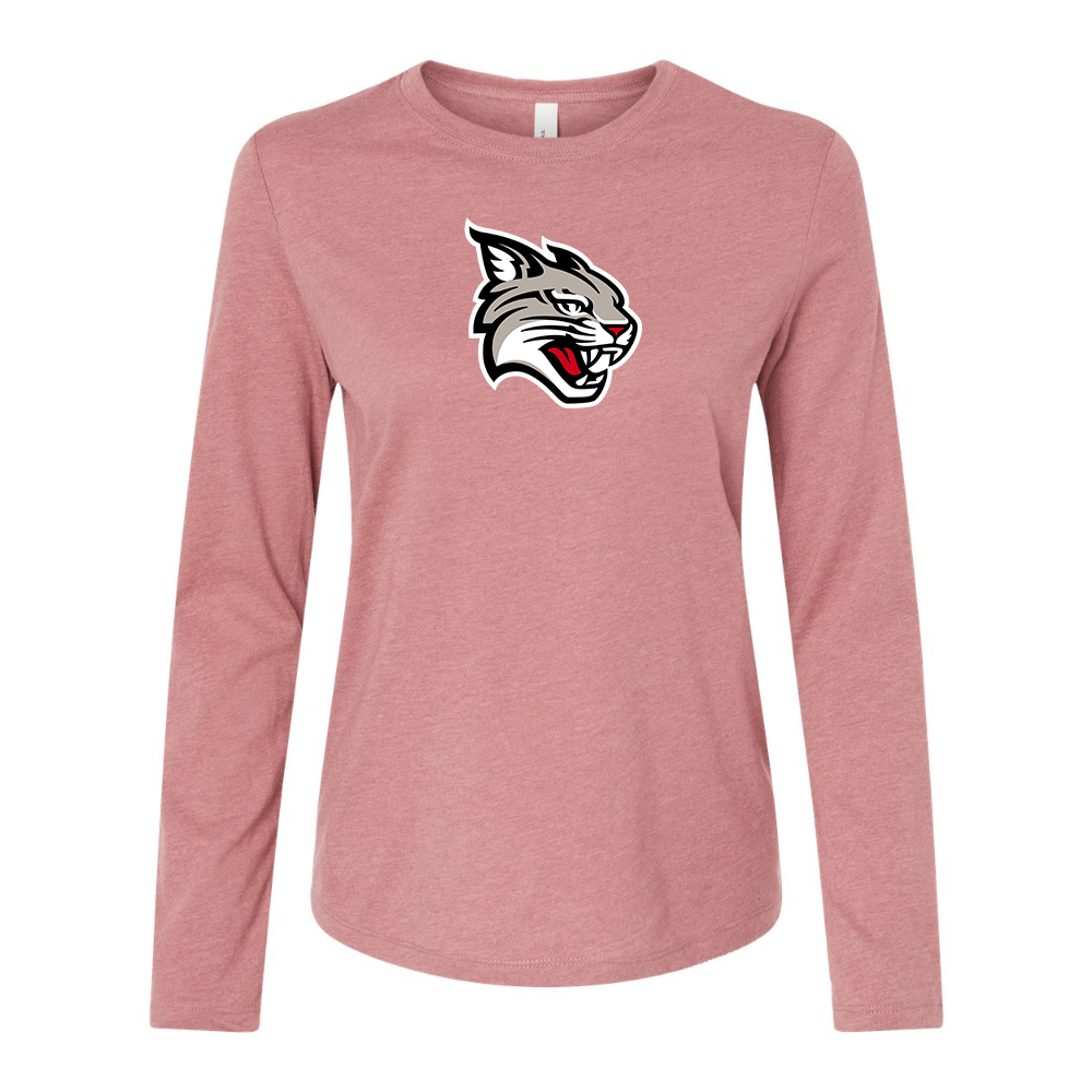 BELLA CANVAS   Davidson Wildcats Jersey Long Sleeve Tee