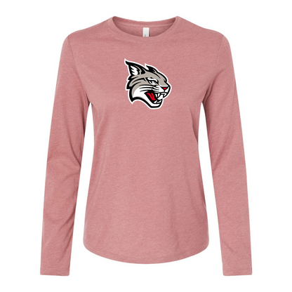 BELLA CANVAS   Davidson Wildcats Jersey Long Sleeve Tee