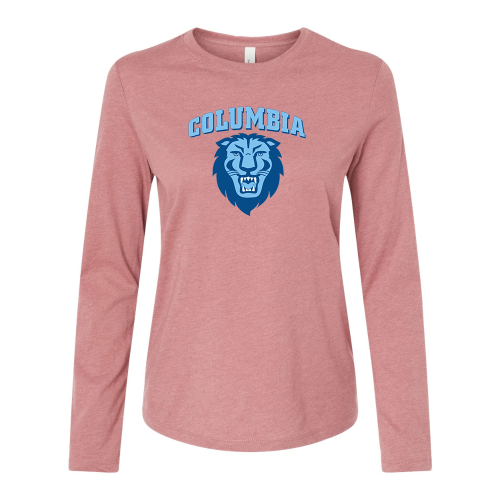 BELLA CANVAS  Columbia Lions  Jersey Long Sleeve Tee