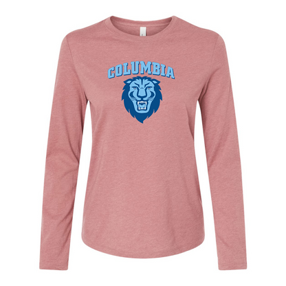BELLA CANVAS  Columbia Lions  Jersey Long Sleeve Tee