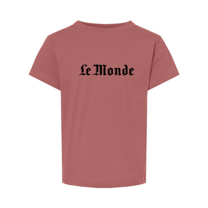 Le Monde BELLA  CANVAS Toddler Jersey Tee