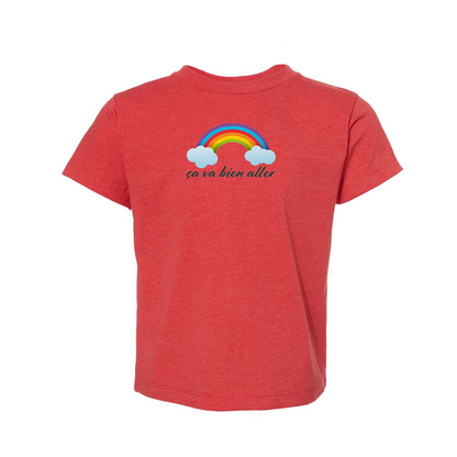 Ça va bien aller BELLA  CANVAS Toddler Jersey Tee
