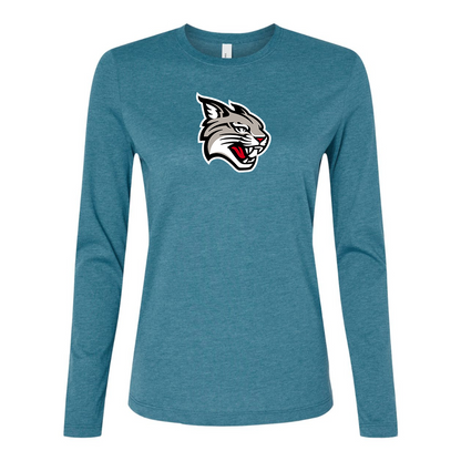 BELLA CANVAS   Davidson Wildcats Jersey Long Sleeve Tee