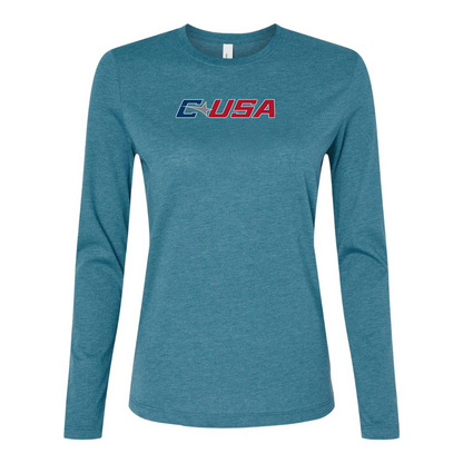 BELLA CANVAS   Conference USAl  Jersey Long Sleeve Tee