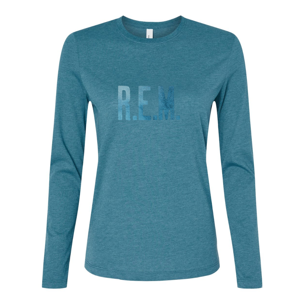 BELLA CANVAS R.E.M. Blue  Jersey Long Sleeve Tee