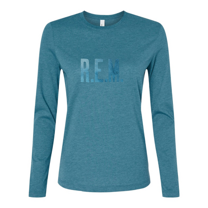 BELLA CANVAS R.E.M. Blue  Jersey Long Sleeve Tee