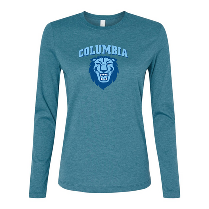 BELLA CANVAS  Columbia Lions  Jersey Long Sleeve Tee