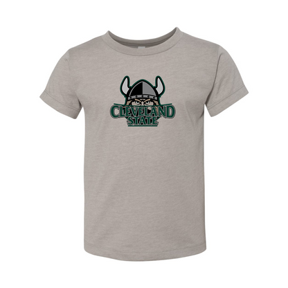 Cleveland State Vikings BELLA  CANVAS Toddler Jersey Tee