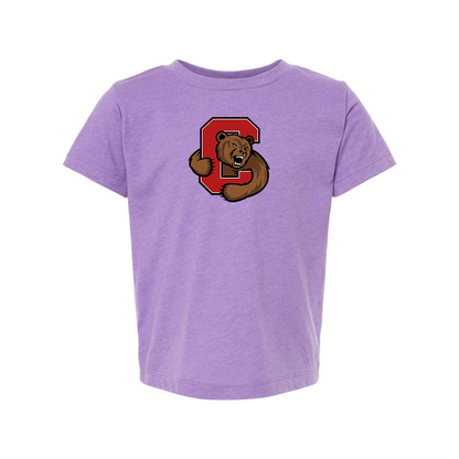 Cornell Big Red BELLA  CANVAS Toddler Jersey Tee