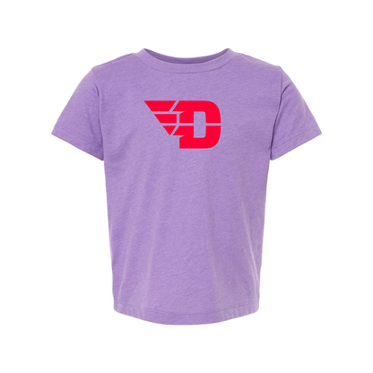 Dayton Flyers BELLA  CANVAS Toddler Jersey Tee