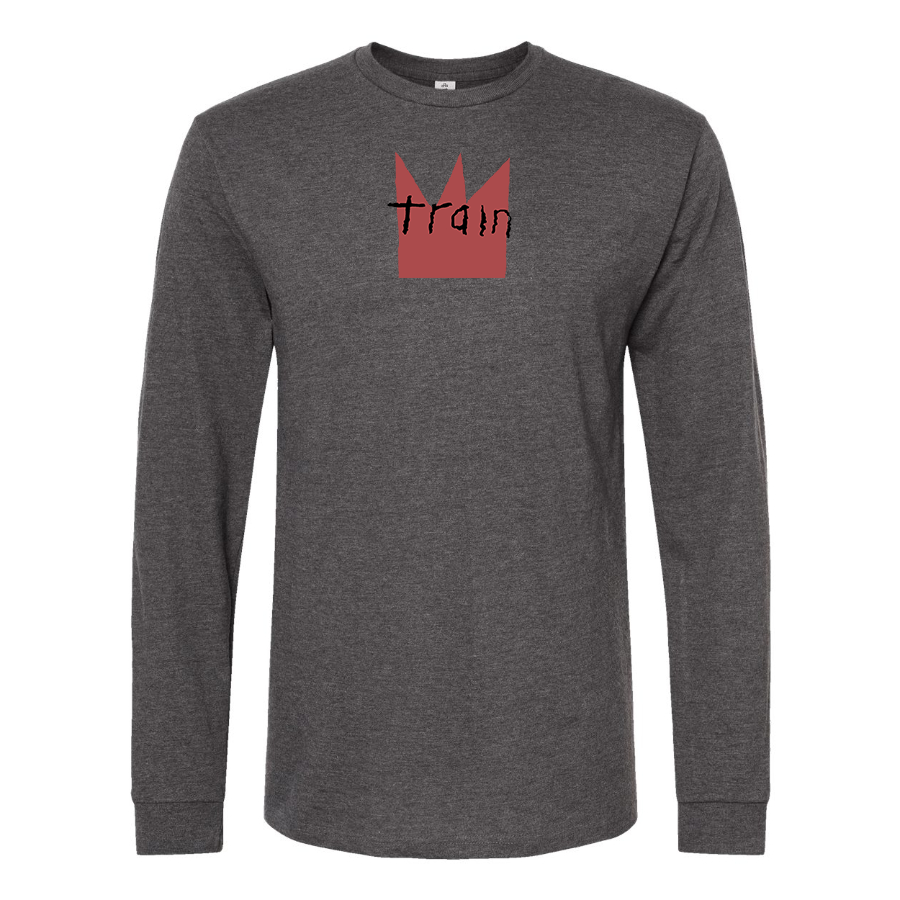 Men's Train Logo Long Sleeve T-Shirt