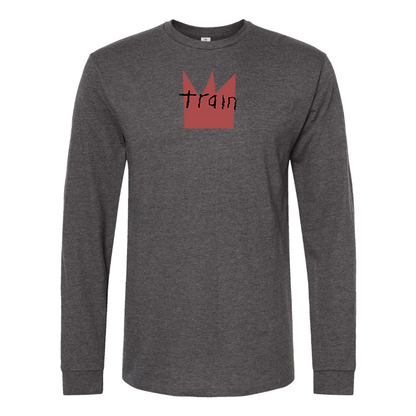 Men's Train Logo Long Sleeve T-Shirt