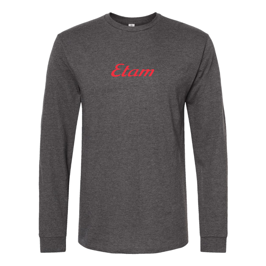 Men's Etam Logo Long Sleeve T-Shirt