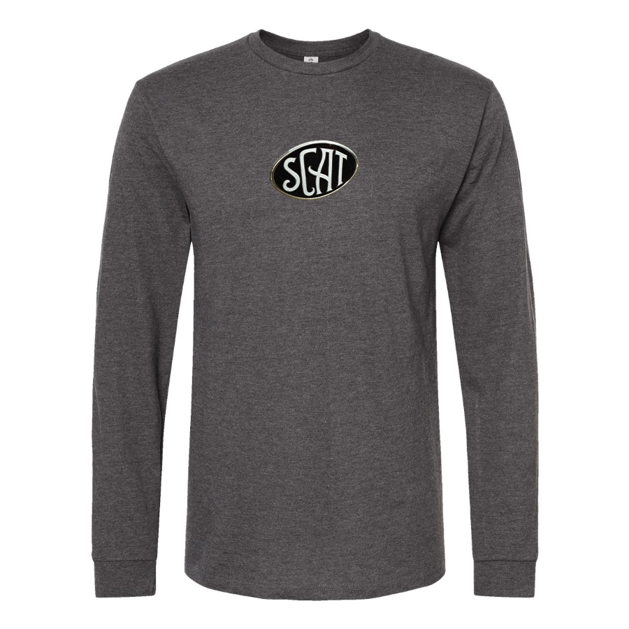 Men's SCAT Logo Long Sleeve T-Shirt