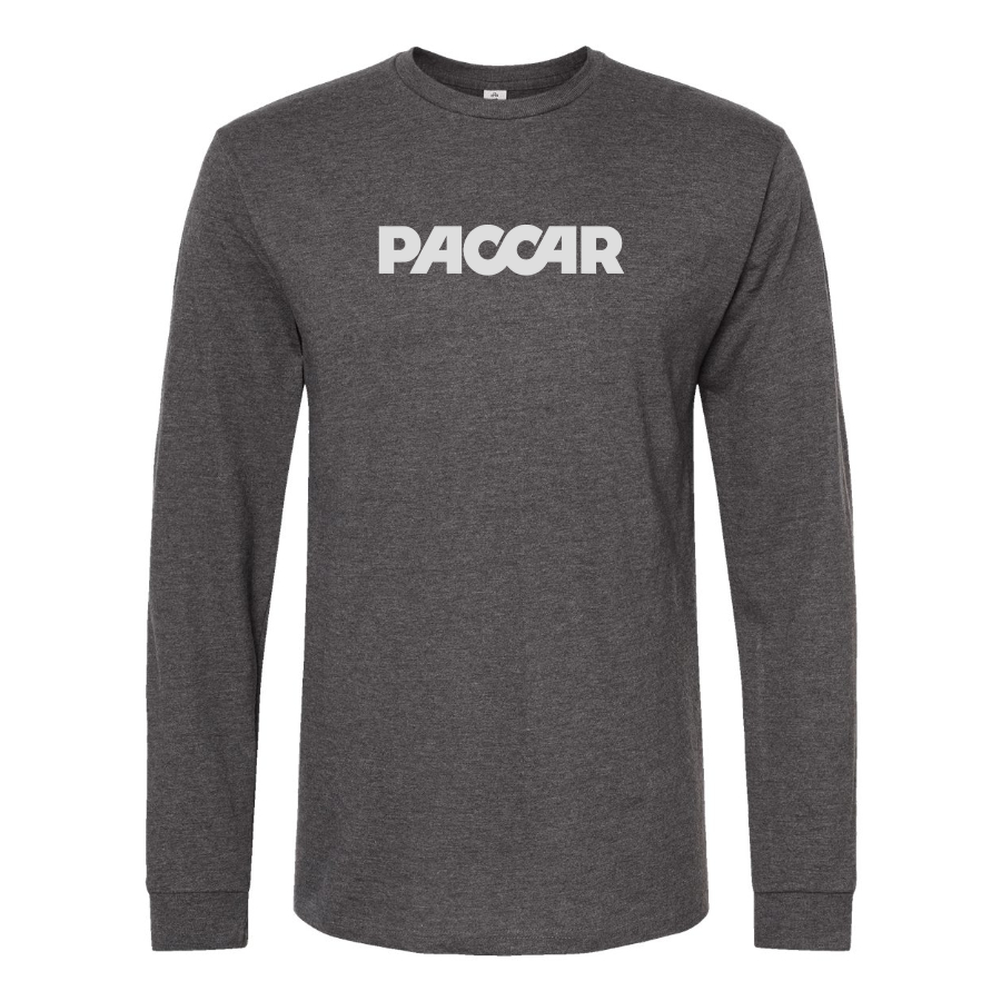 Men's Paccar Logo Cotton Long Sleeve T-Shirt
