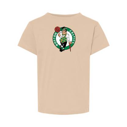 Boston Celtics Logo BELLA  CANVAS Toddler Jersey Tee