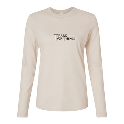 BELLA CANVAS Women’s Tear Of Themis Logo Jersey Long Sleeve Tee