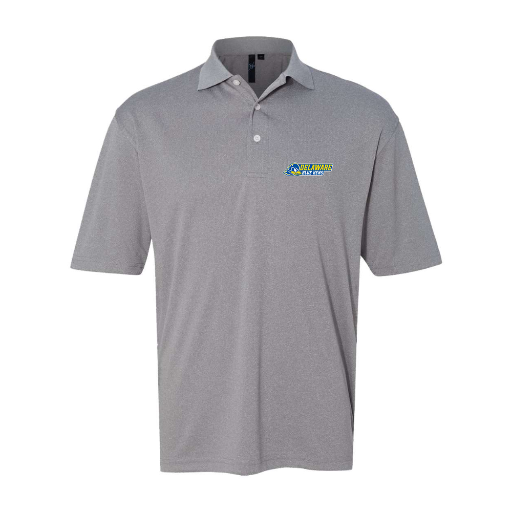 Men's  Delaware Blue Hens Sierra Pacific Moisture Free Mesh Polo