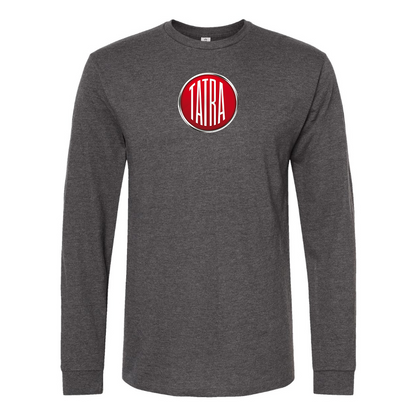 Men's Tatra Logo Cotton Long Sleeve T-Shirt