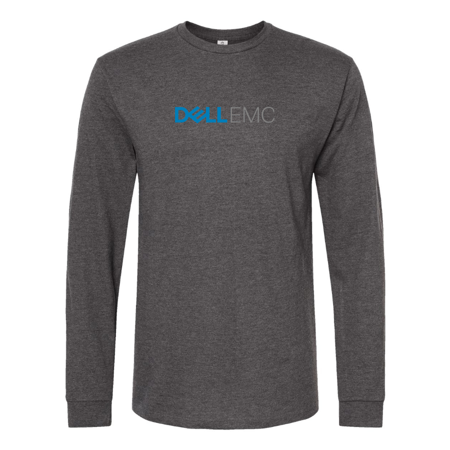 Men's EMC Logo Cotton Long Sleeve T-Shirt